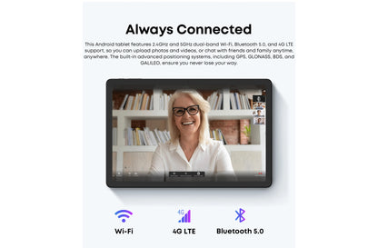 CHUWI AuPad Tablet 10.95-inch 1200*1920 FHD Display Snapdragon 685 Octa-core 8GB DDR4 128GB ROM 4G LTE GPS Android 14 Tablets PC