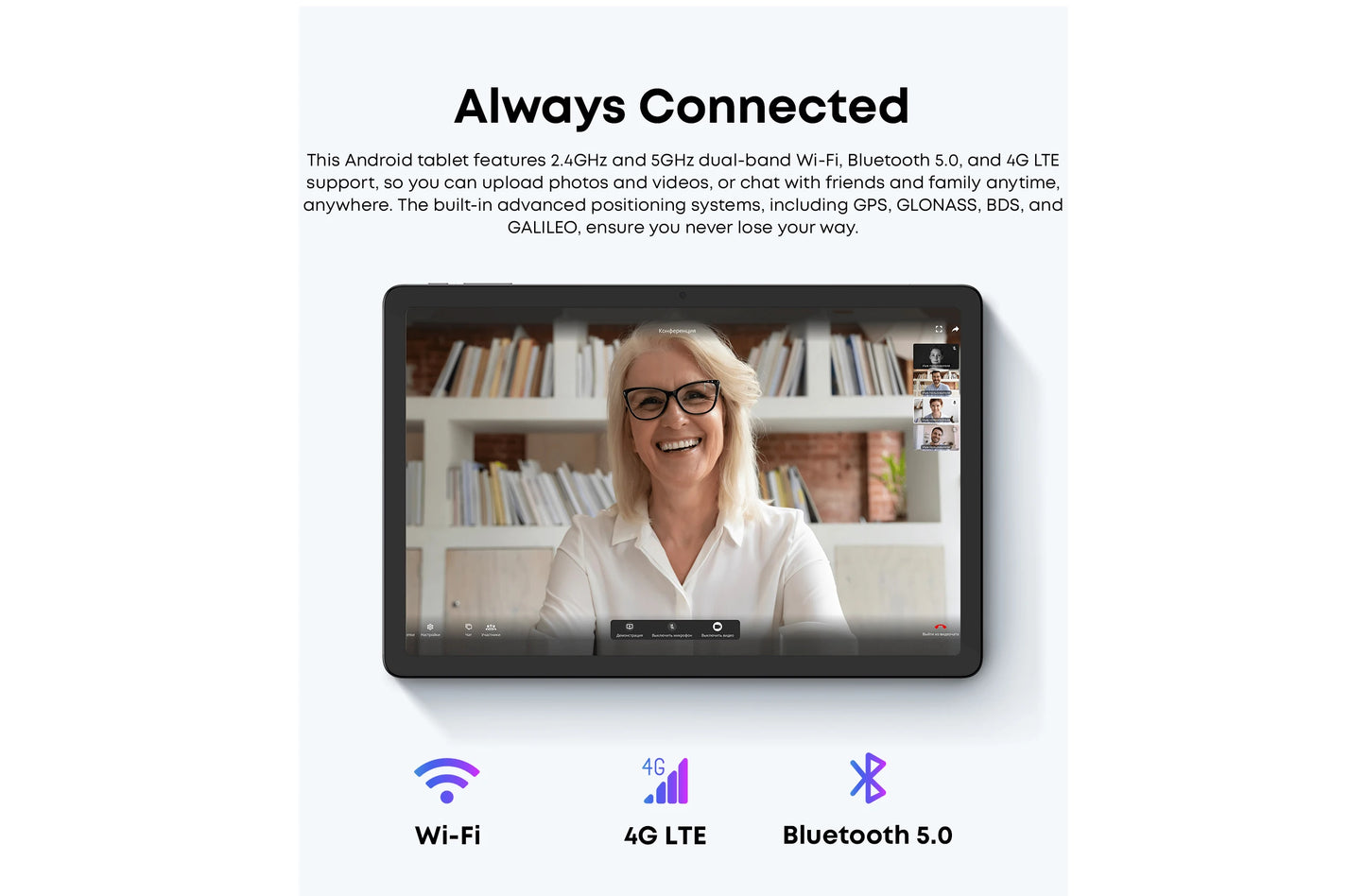 CHUWI AuPad Tablet 10.95-inch 1200*1920 FHD Display Snapdragon 685 Octa-core 8GB DDR4 128GB ROM 4G LTE GPS Android 14 Tablets PC