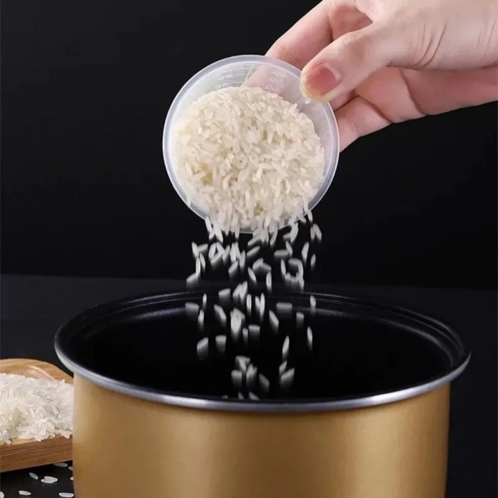 Mini 100/160ml Rice Measuring Cup Plastic with Scale Measuring Jugs Clear Digital Kitchen Scale Measurement Tools