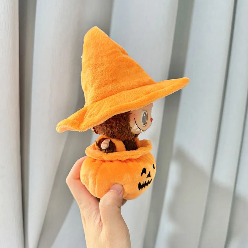 Halloween Clothing Plush Doll'S Clothes Outfit Accessories For Korea Kpop Exo Labubu I II Idol Dolls Sitting Party Pumpkin Suit