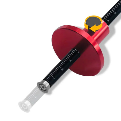 Wheel Marking Gauge - Woodworking Scriber - Wood Marking Tools With Inch & MM Scale - Parallel Line Drawing Mortise Measuring