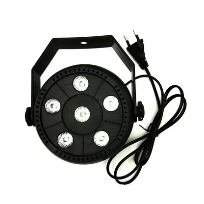 LED Par Light 6x3W RGBW DJ Controller Disco Party Holiday Christmas Bar Club Wedding Birthday Gig Stage Light