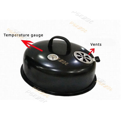 3-in-1 Detachable and Stackable Barbecue Stove Circular Barbecue Stove Charcoal Fumigation Stove