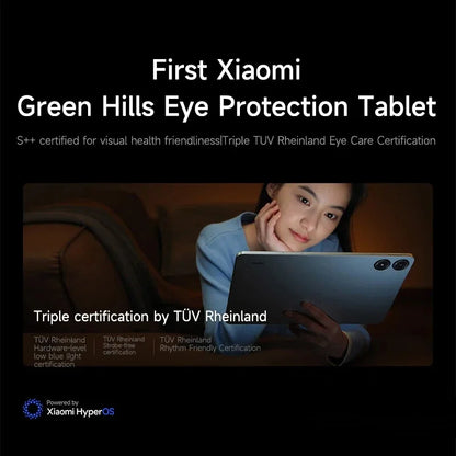 Global Version Redmi Pad Pro Tablet Snapdragon® 7s Gen 2 Mobile Platform Xiaomi HyperOS 10000mAh Large Battery 33W Fast Charger