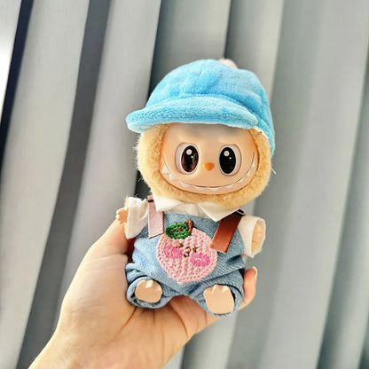 17cm Kawaii Plush Doll'S Clothes Outfit Accessories For Korea Kpop Exo Labubu Idol Dolls Pumpkin Set Clothing DIY Christmas Gift