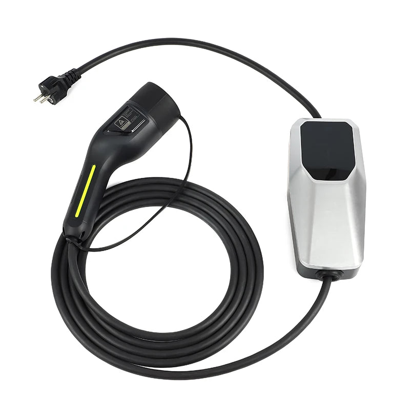 Type 1 Type 2 EV Charger Charging Box Electric for Electric Car 6A-16A 10 Meters  4 Meters  1 phase EVSE Charging Cable Mode 2