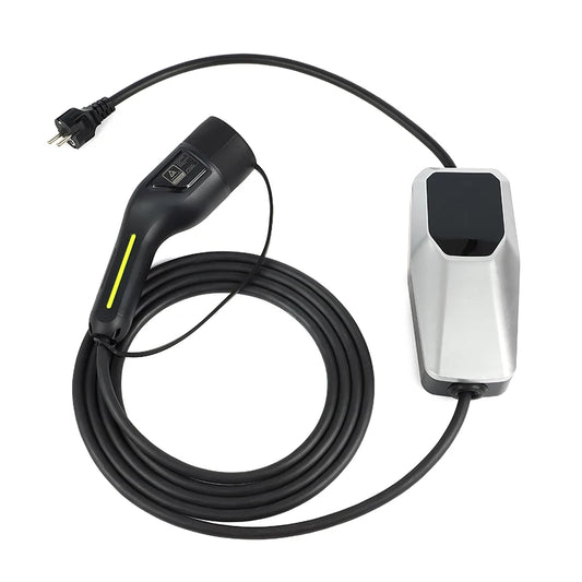 Type 1 Type 2 EV Charger Charging Box Electric for Electric Car 6A-16A 10 Meters  4 Meters  1 phase EVSE Charging Cable Mode 2