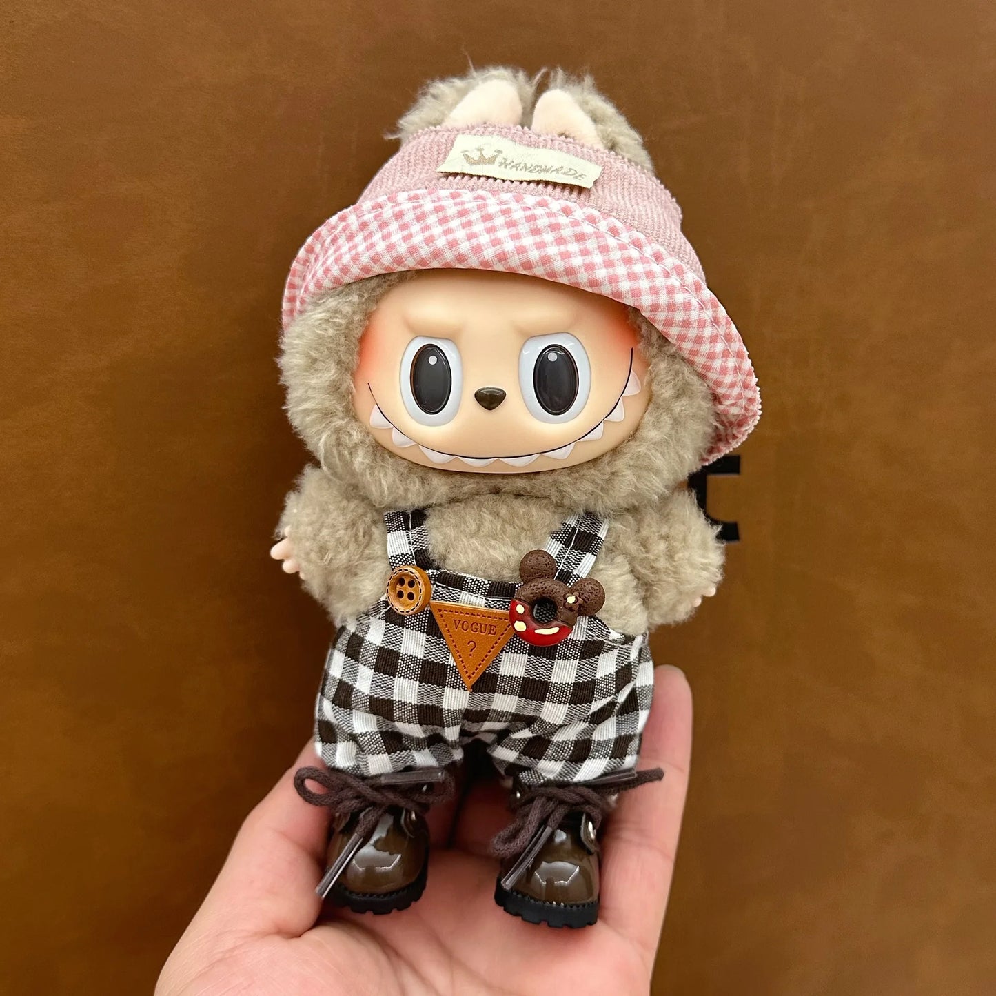 Doll Clothes For 15-17CM I II III Labubu Outfits Mini Plush Cotton Idol Doll Universal Clothing Sitting Party Accessories Gifts