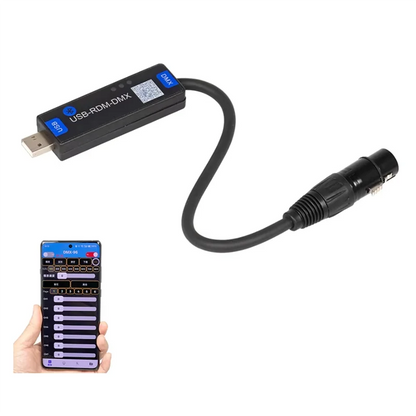 -MEOF Remote Dialer USB-RMD-DMX Mobile App Wireless Controller Stage Lighting Mini Console