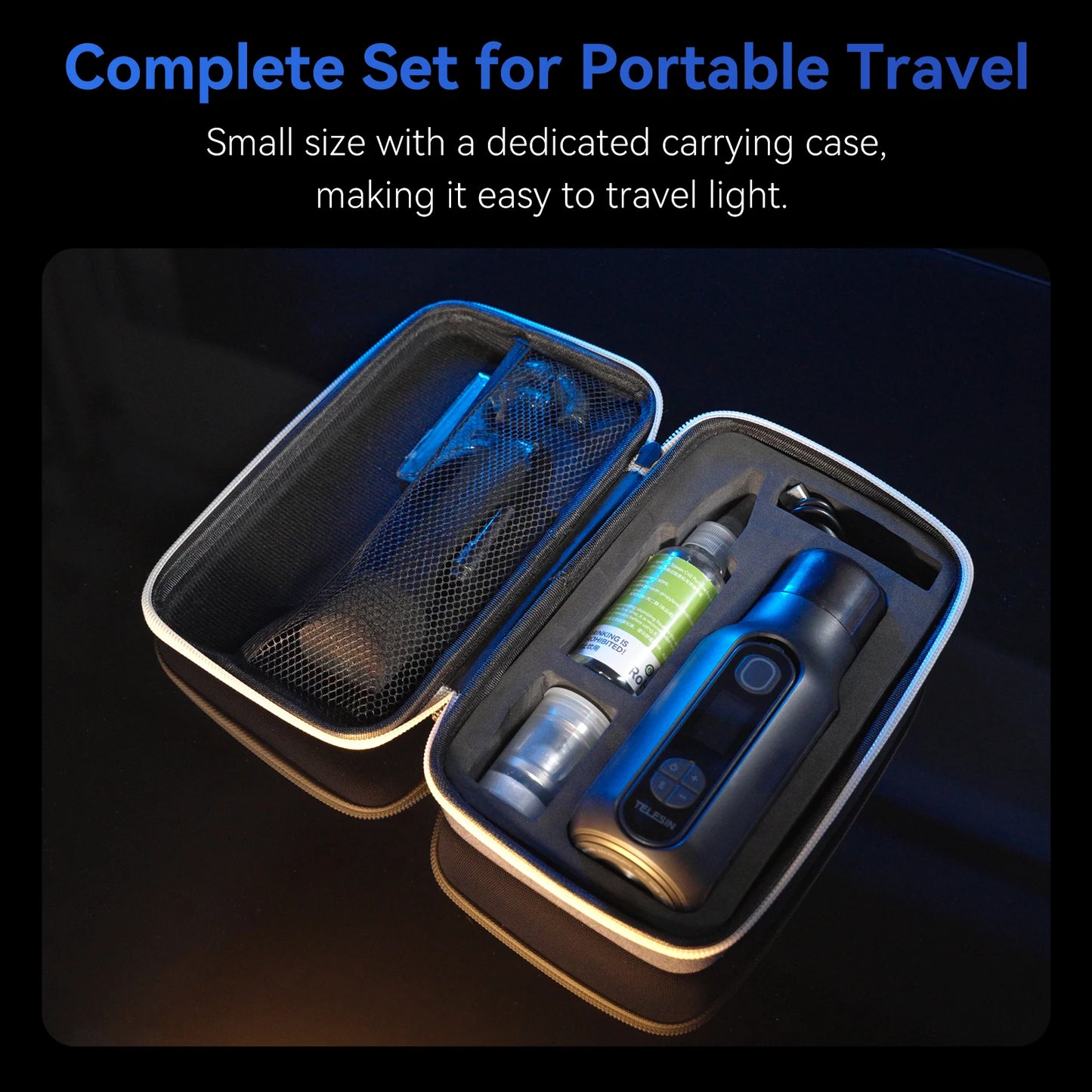 TELESIN Photography Smoke Machine Remote Smoke Effect Portable Smoke Maker with Remote Control Fogger Machine For Video Shoot