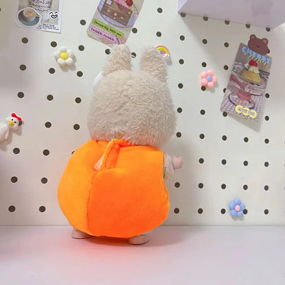 Hot Halloween Labubu Clothes Cute Pumpkin Bat Ghost 2-piece Outfit Mini Plush Doll Clothing Fashion Doll Accessories