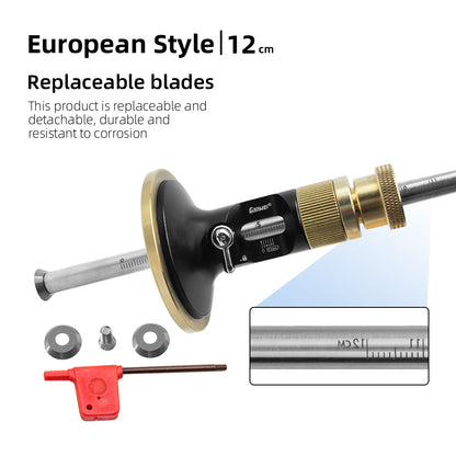 Woodworking European Style Scriber High Precision Blade Scribing Tools Carpentry Parallel Line Drawing Mortise Marking Gauge