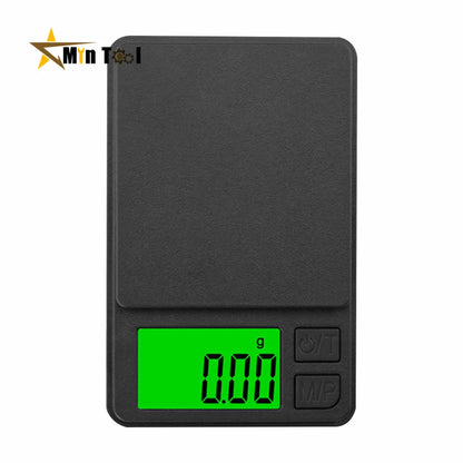 500g*0.01g Accurate Electronic Jewelry Gram Scale Precision Scale Portable Calibration Function Ultra-clear Display Kitchen Tool