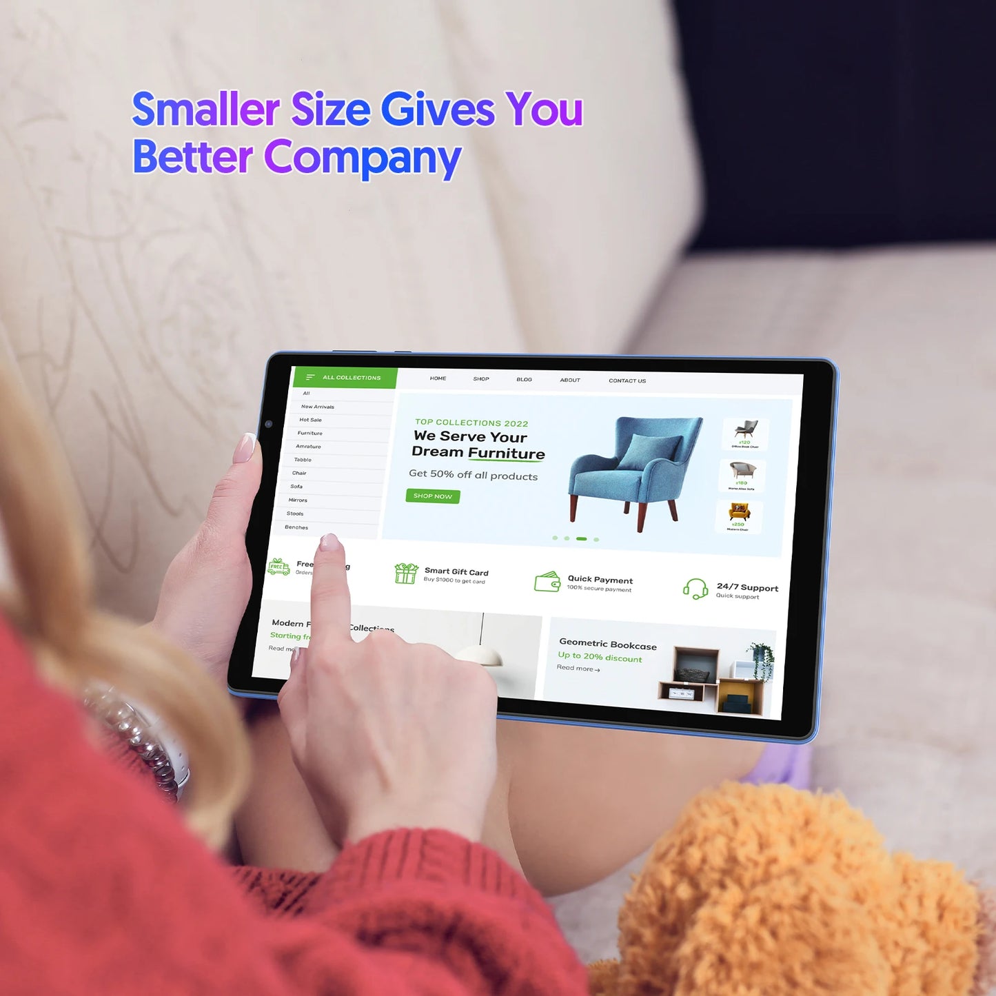 10-inch Android tablet, 4GB (2g+2g memory expansion) RAM+32GB ROM, 1280x800 IPS screen, dual cameras, WiFi, Bluetooth, dual spea