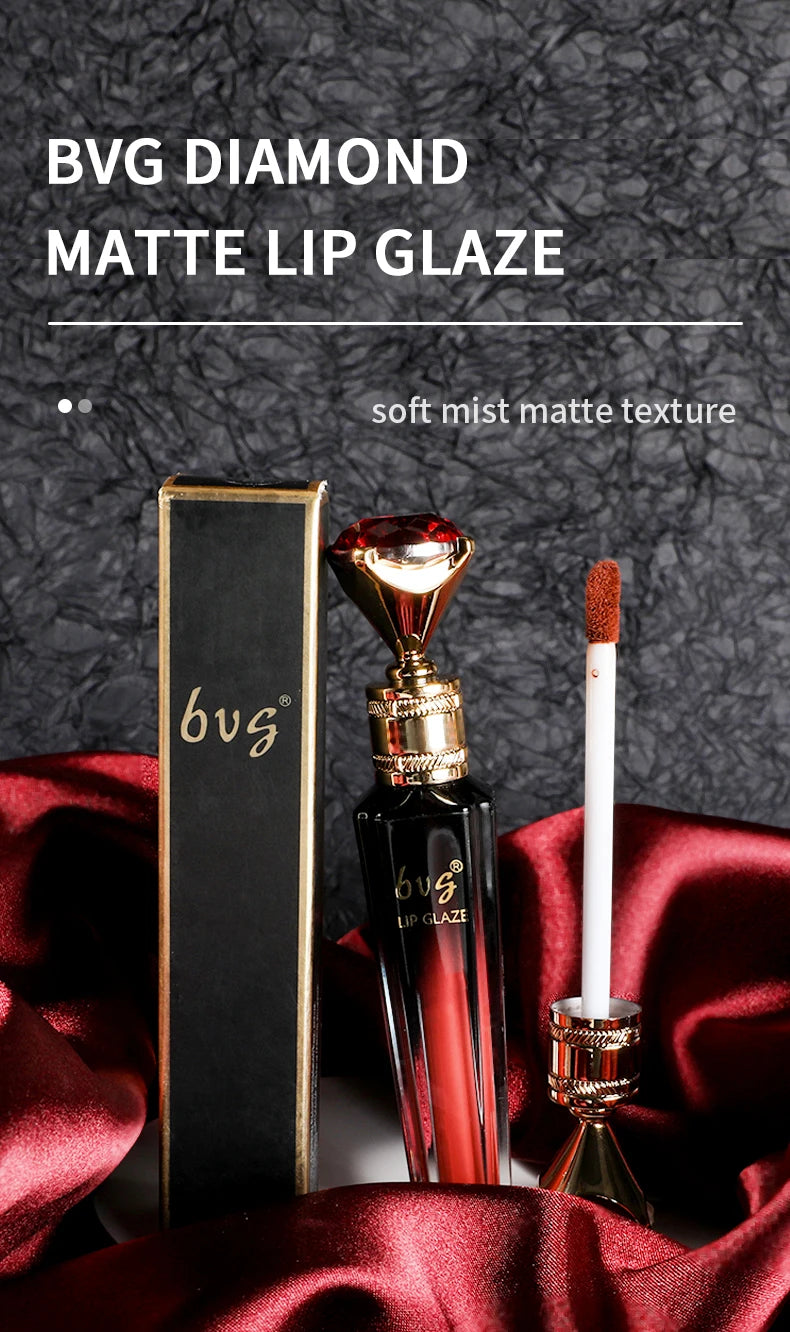 Lip Gloss Durable Moisturizing Waterproof Non-fading Non-stick Cup Color Durable Velvet Matte Lip Gloss Cosmetics For Women