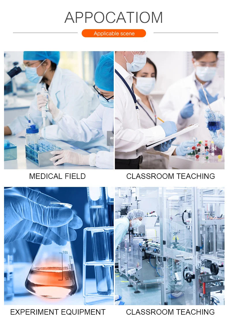 50ML/100ML/300ML/500ML Transparent Plastic Beaker Cup Laboratory Scale Mug Kitchen Baking Supplies Measurement Tool