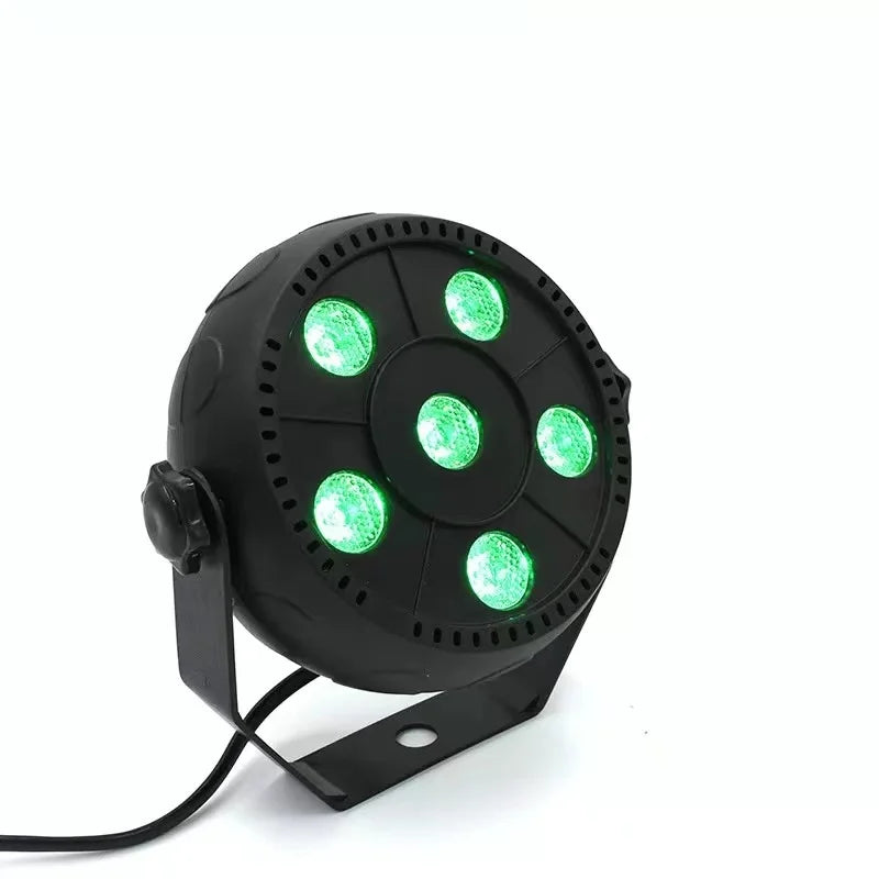 LED Par Light 6x3W RGBW DJ Controller Disco Party Holiday Christmas Bar Club Wedding Birthday Gig Stage Light