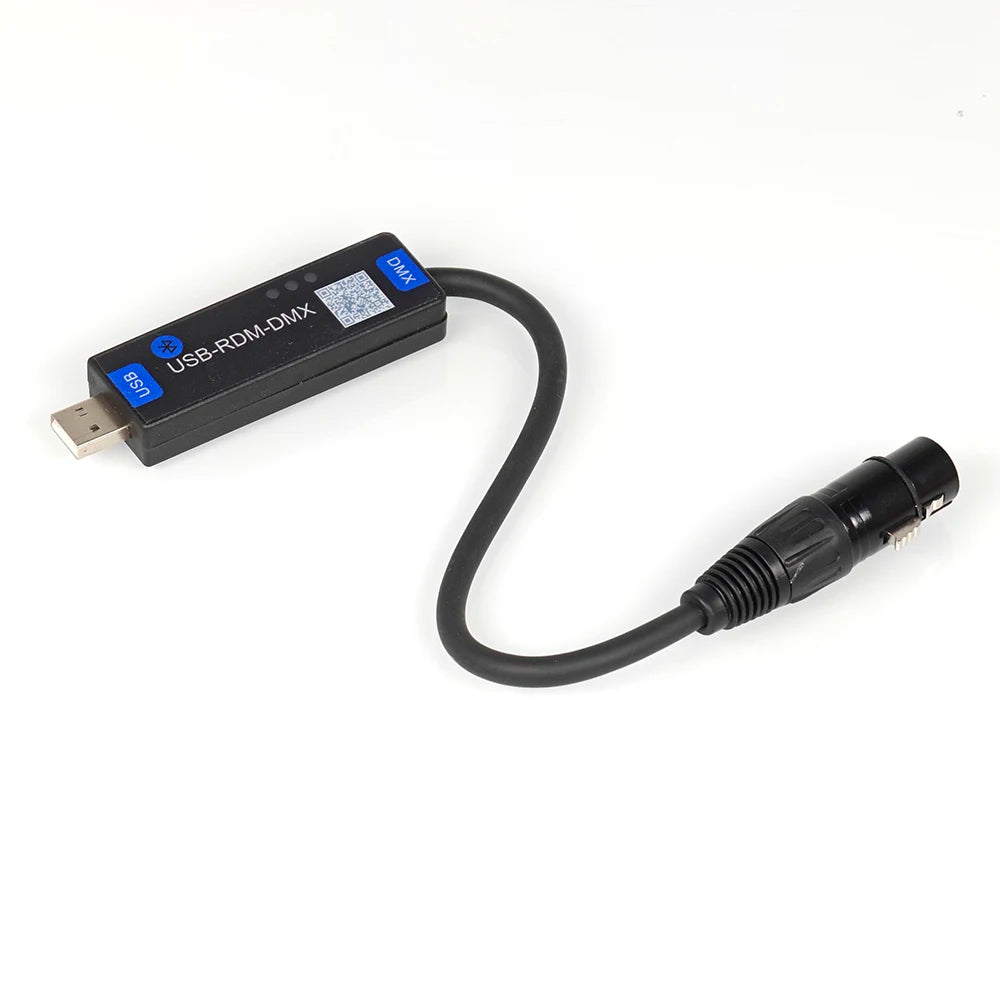 USB-RMD-DMX Mobile App DMX Dialer Stage Light Wireless DMX Controller Bluetooth DMX Controller Only Supports Android Devices