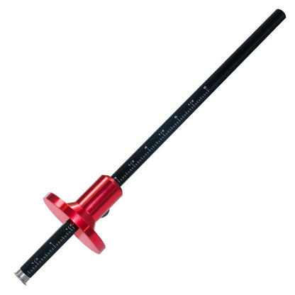 Wheel Marking Gauge - Woodworking Scriber - Wood Marking Tools With Inch & MM Scale - Parallel Line Drawing Mortise Measuring